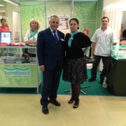 Доктор Абуязидов А.М. на выставке