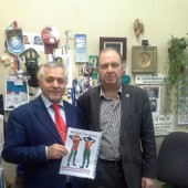 Али Малачевич с генеральным директором компании "Иртис" Щербаковым Михаилом Ивановичем.